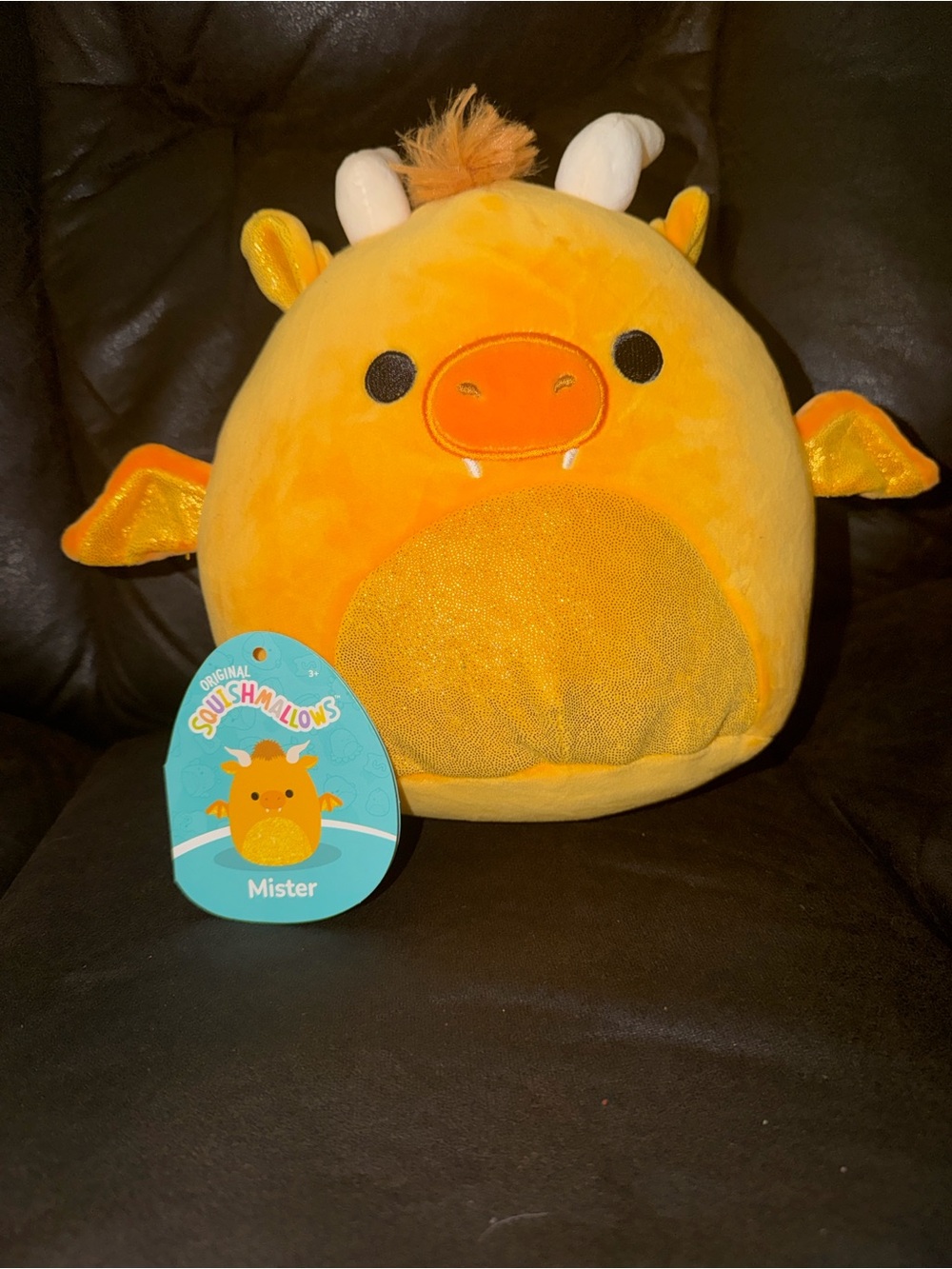 Mister Orange Dragon 8” Squishmallow